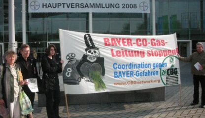 Gegen die Kohlenmonoxid (CO) Pipeline!