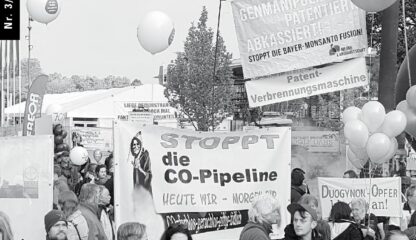03/2017: BAYER-Festung belagert