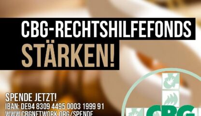 [Verfassungsbeschwerde] Presse-Information CBG vom 26.11.20