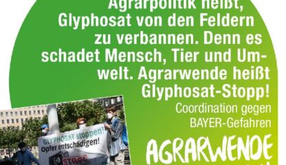 [Wir haben es satt] Presse-Information CBG vom 13.01.21
