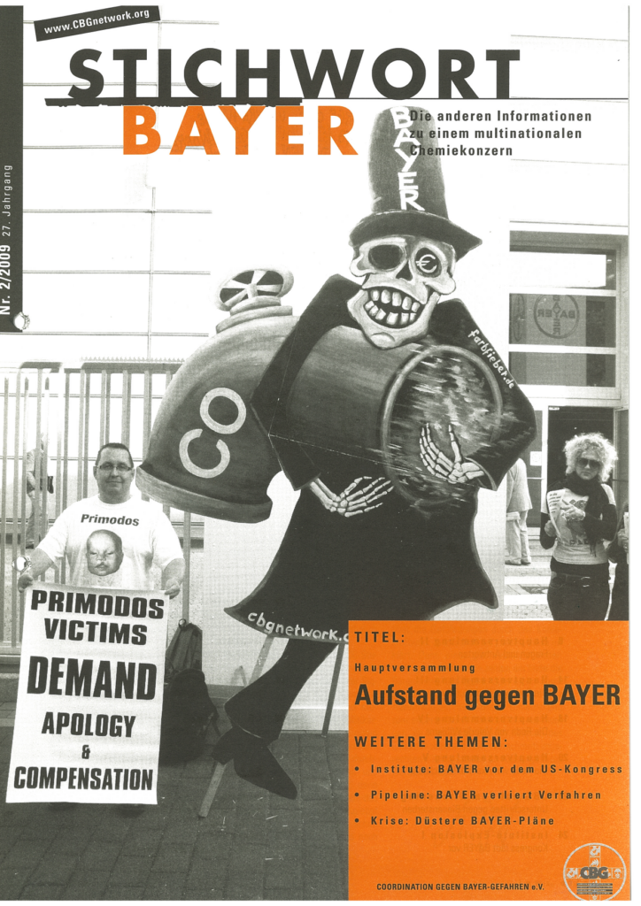 02/2009: Aufstand gegen BAYER
