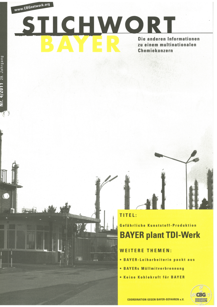 04/2011: BAYER plant TDI Werk
