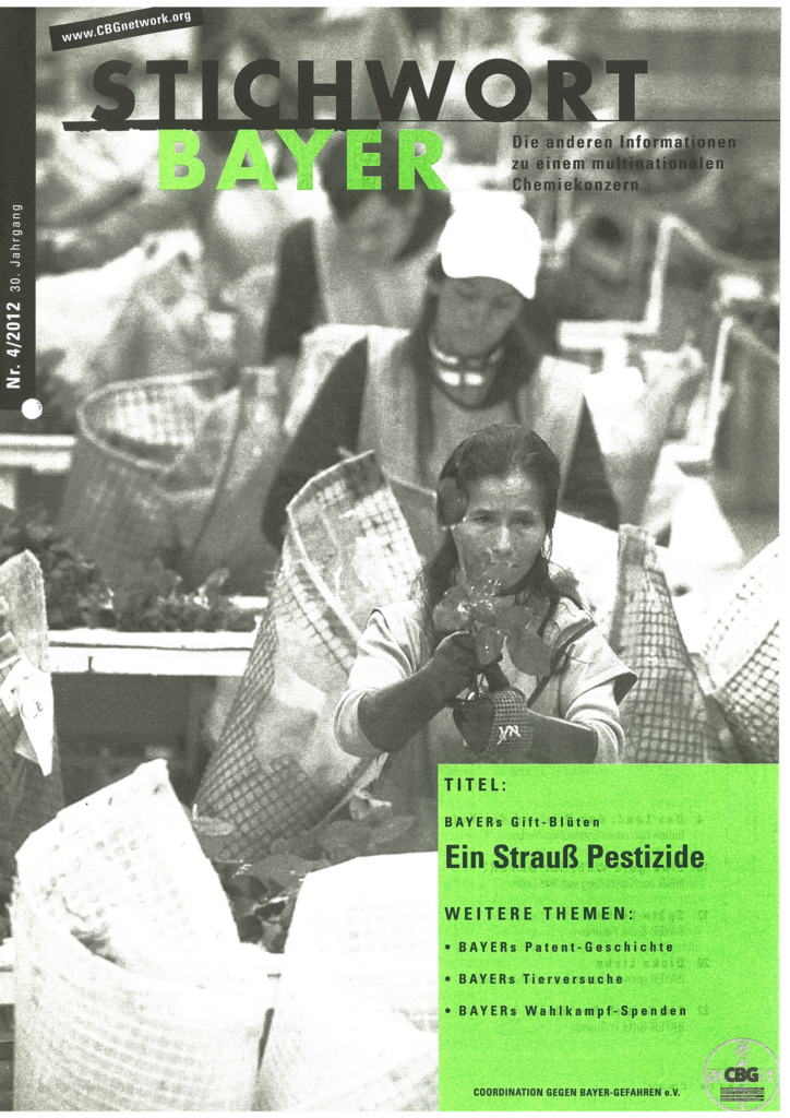 04/2012: Ein Strauß Pestizide