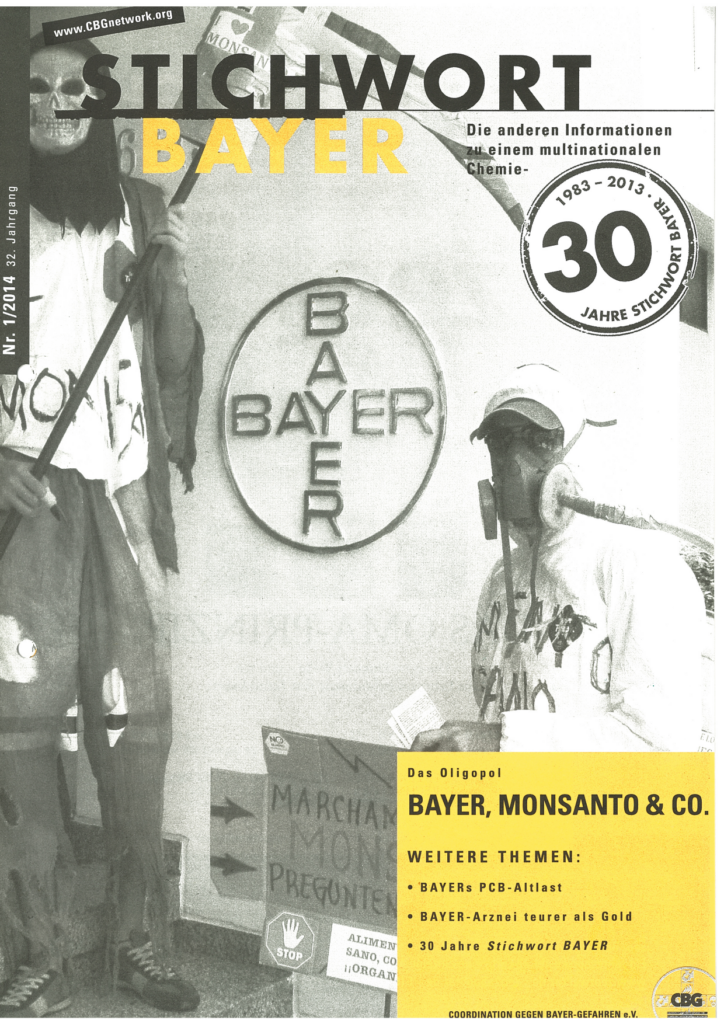 01/2014: BAYER, MONSANTO & Co