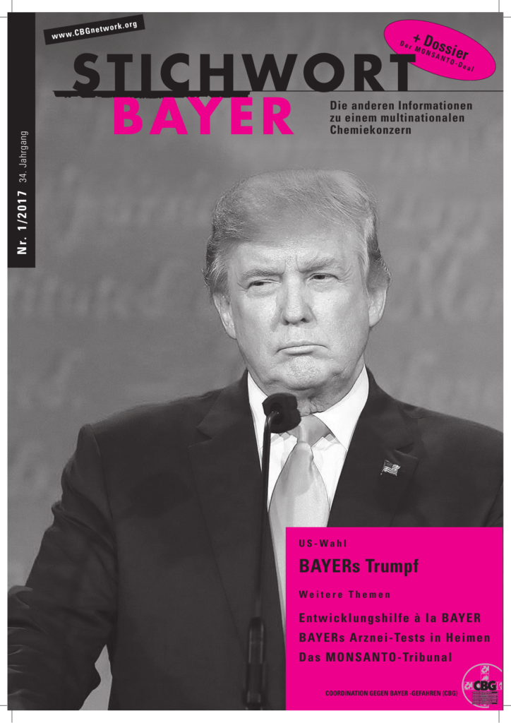 01/2017: BAYERs Trumpf
