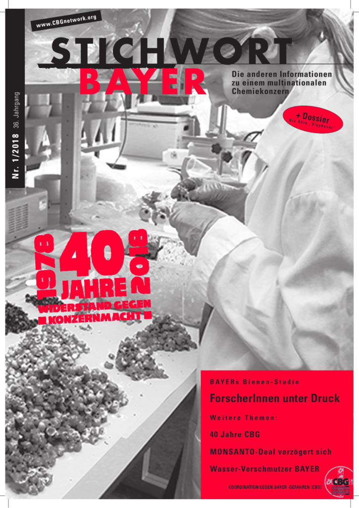 01/2018: ForscherInnen unter Druck