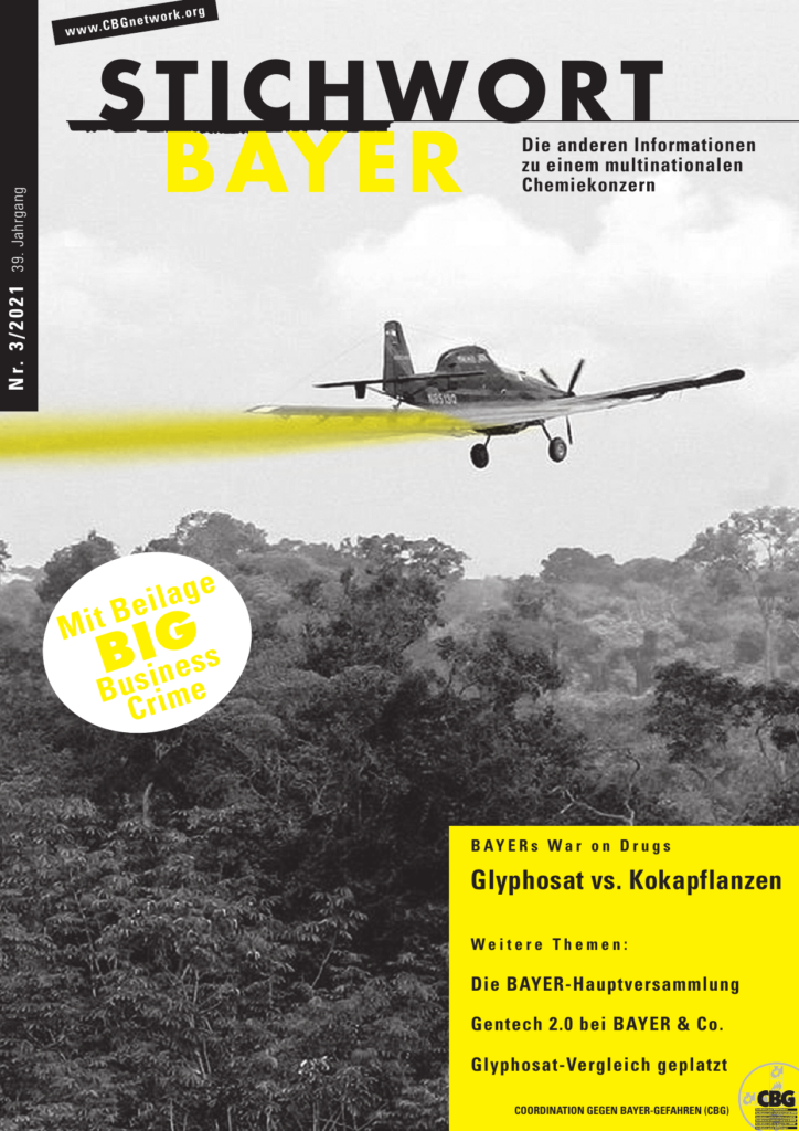 03/2021: Glyphosat vs. Kokapflanzen