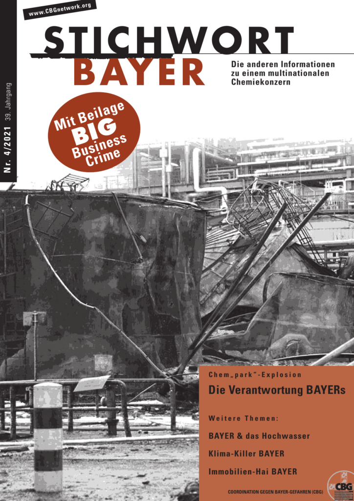 04/2021: Die Verantwortung BAYERs