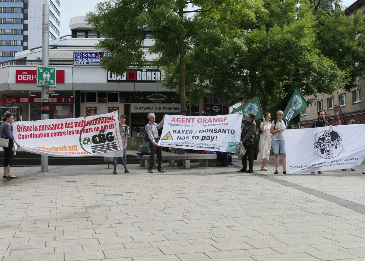 CBG-Aktion zum „Agent-Orange“-Gedenktag