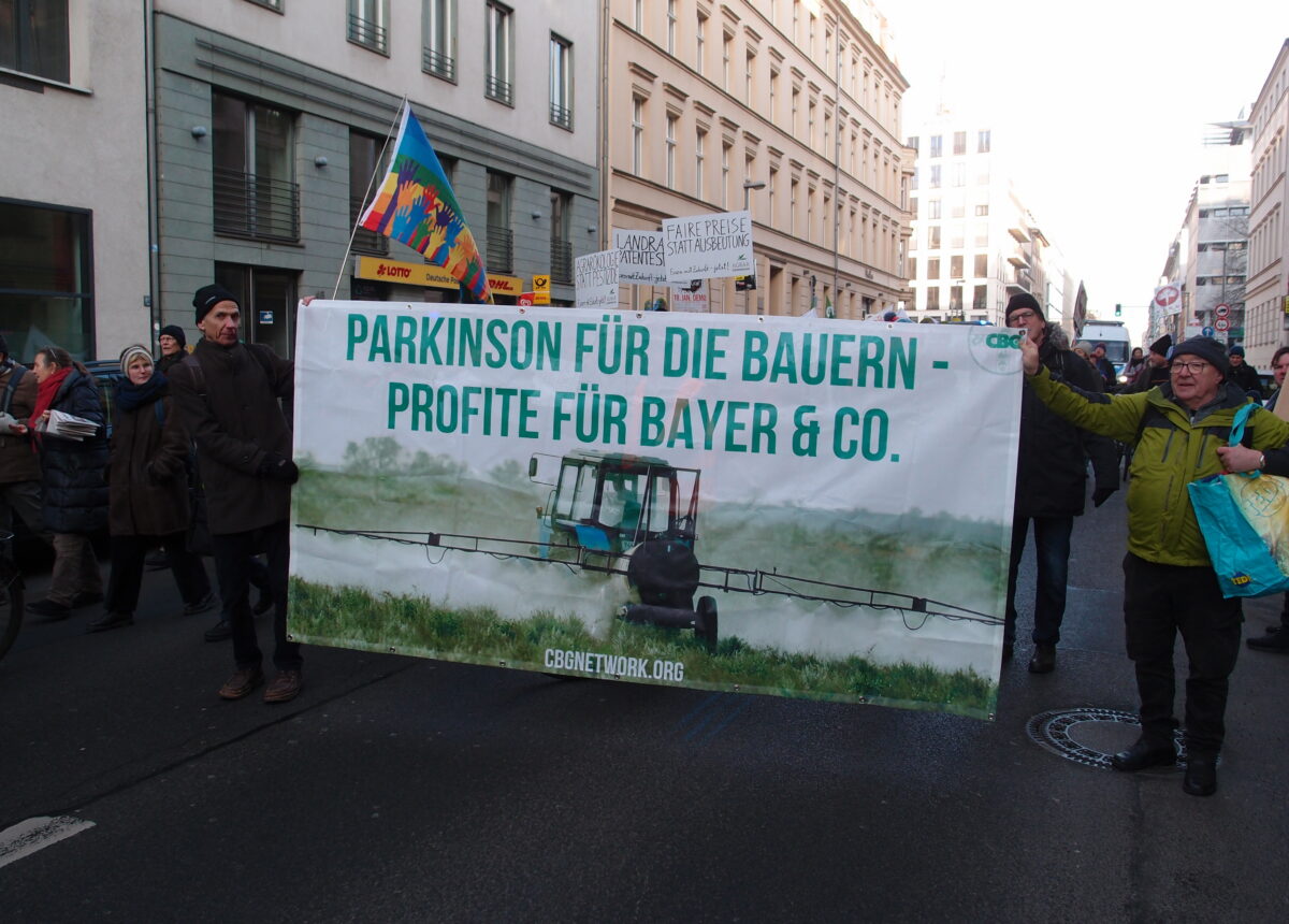 Die CBG bei „Wir haben es satt“