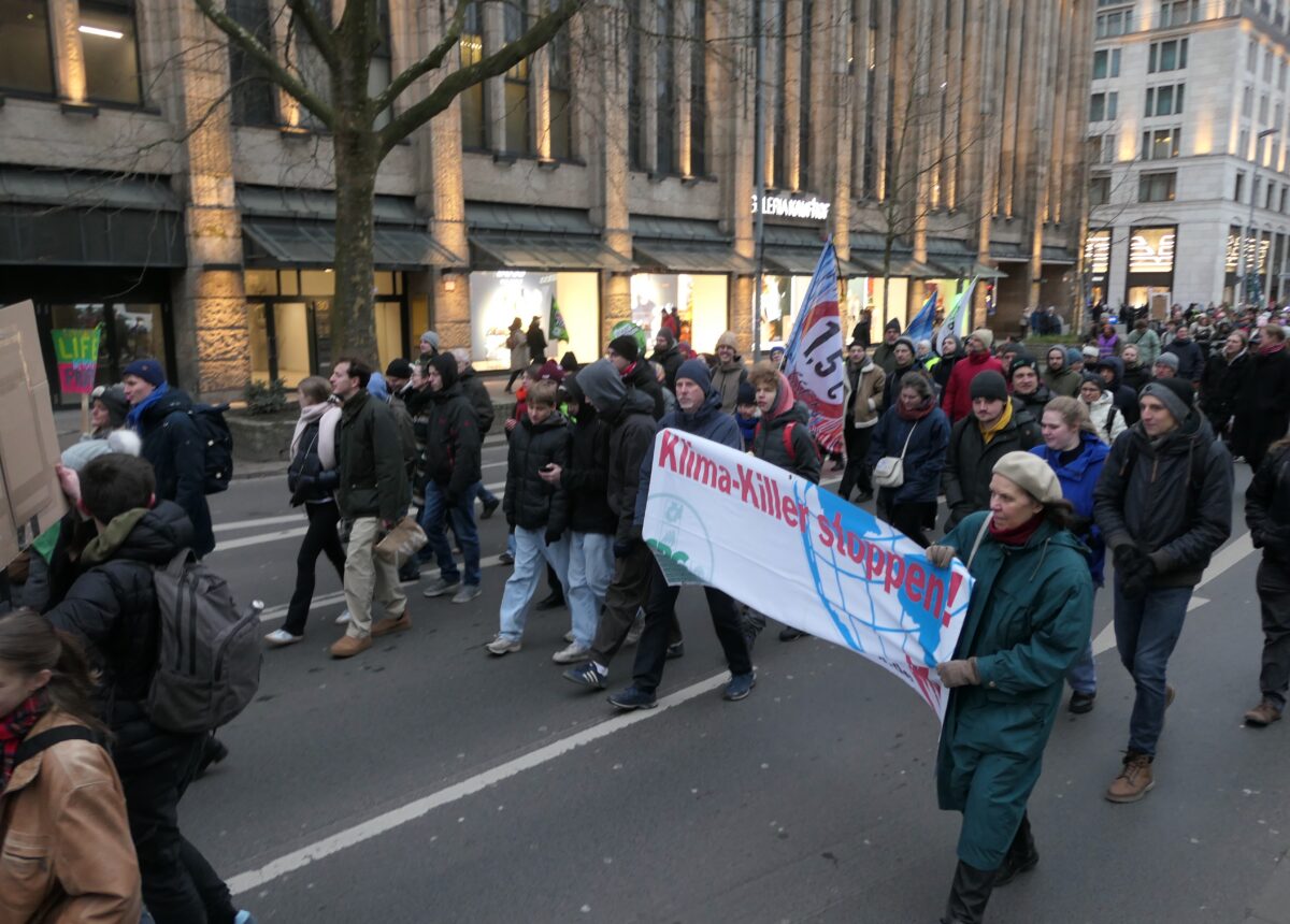 CBG beim Klimastreik