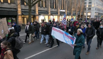 CBG beim Klimastreik